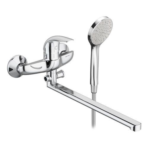 Смеситель для ванны и душа Damixa Eclipse 319500001 настенный хром - фото 2