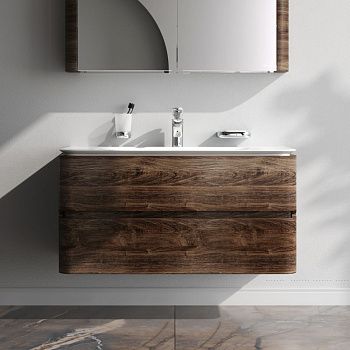 Тумба под раковину Am.Pm Sensation M30FHX1002NF 100х50 подвесная цвет коричневый