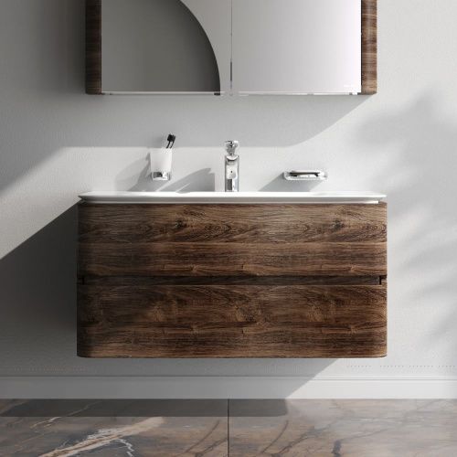 Тумба под раковину Am.Pm Sensation M30FHX1002NF 100х50 подвесная цвет коричневый