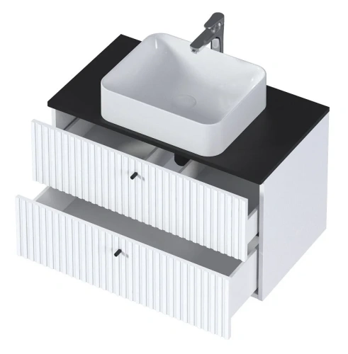 Тумба под раковину 1MarKa Desire Ц0000026590 80х50 цвет белый - фото 2