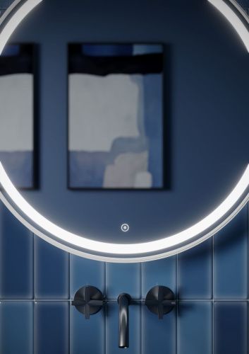 Зеркало с подсветкой Sancos Dames DA650W 70х70 подвесное - фото 4