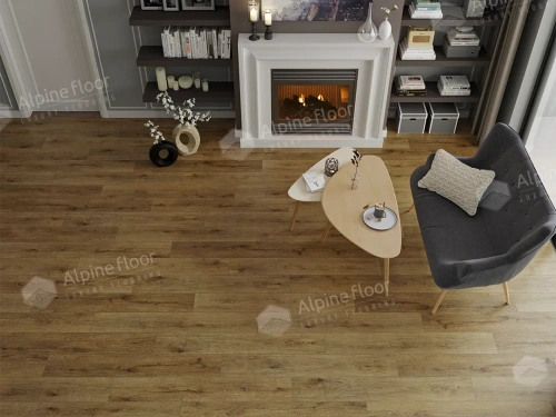 SPC ламинат Alpine Floor Eclipce Super Matt ECO 21-31 Энигма толщина 0.4 см 43 класс 1220х183 - фото 3