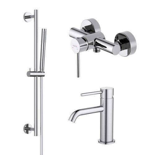 Комплект смесителей Aquatek ЕВРОПА AQ1331CR хром