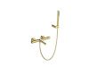 Смеситель BelBagno UNO UNO-VASM/DFS-ORO настенный золото