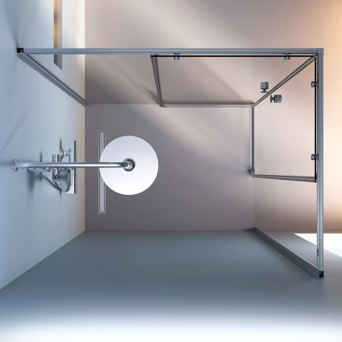 Душевой уголок Am.Pm X-Joy W94G-403-12090-MТ 120х90 стекло прозрачное профиль хром без поддона - фото 4