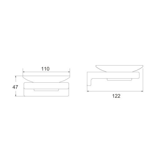 Мыльница Rose RG18T RG1803T - фото 3