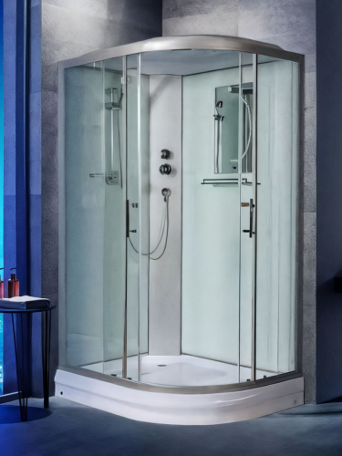 Душевая кабина WeltWasser WW500 10000003235 90х120 асимметричная с крышей ориентация левая - фото 3