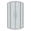 Душевой уголок Grossman Cosmo 301.K33.02.1010.10.02 100х100 стекло текстурное профиль хром без поддона