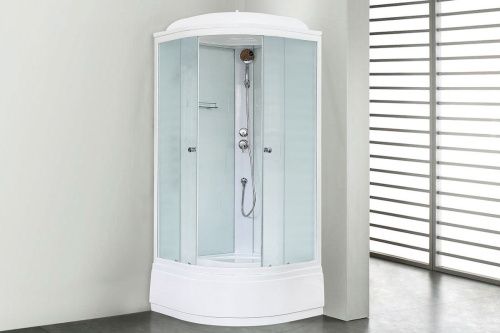 Душевая кабина Royal Bath CK RB90CK5-WC 90х90 четверть круга с крышей ориентация универсальная - фото 2