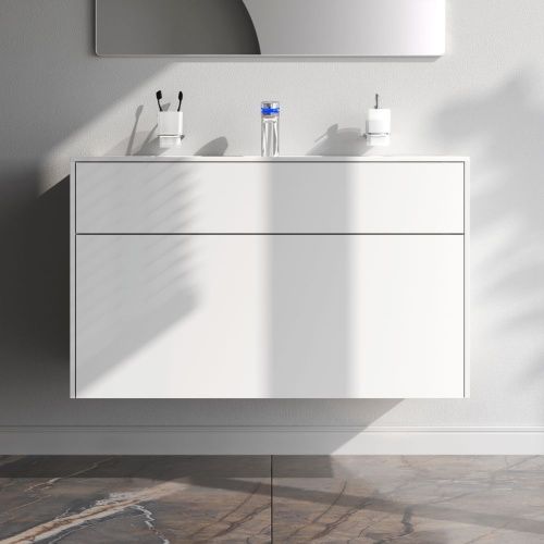 Тумба под раковину Am.Pm Inspire V2.0 M50AFHX1003WM 100х50 подвесная цвет белый