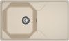 Кухонная мойка Granfest Unique U-840L кашемир 85х50 цвет бежевый поверхность матовая