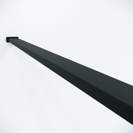 Душевая перегородка Niagara Nova NG-781-12BLACK 120х200 стекло матовое профиль черный