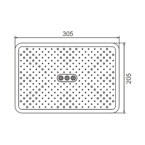 Верхний душ Belz BD02-8 белый - фото 3