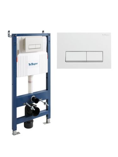 Инсталляция для подвесного унитаза BelBagno BB-101-M-BR - фото 3