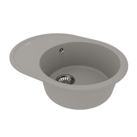 Кухонная мойка LeMark Lacha 620 9910051 60х45 цвет серый поверхность матовая