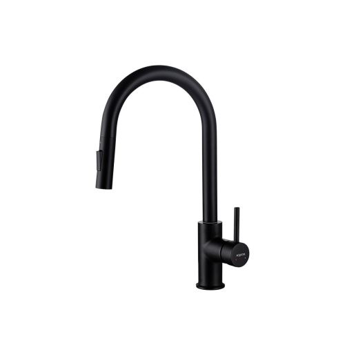 Смеситель для кухни Aquatek ЕВРОПА AQ1384MB на мойку черный