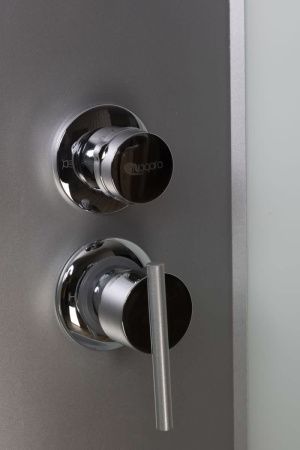 Душевая кабина Niagara Classic 11081424BK 90х90 квадратная без крыши ориентация универсальная