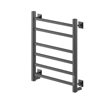 Полотенцесушитель электрический Veconi Barro-B B6050B-B 50х60 черный
