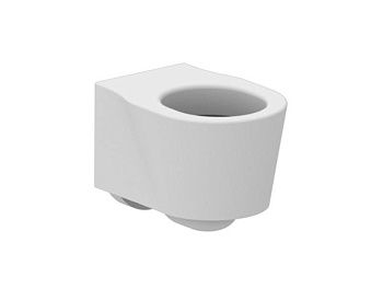 Чаша унитаза подвесная Scarabeo Bucket 8815 цвет белый без сиденья безободковая