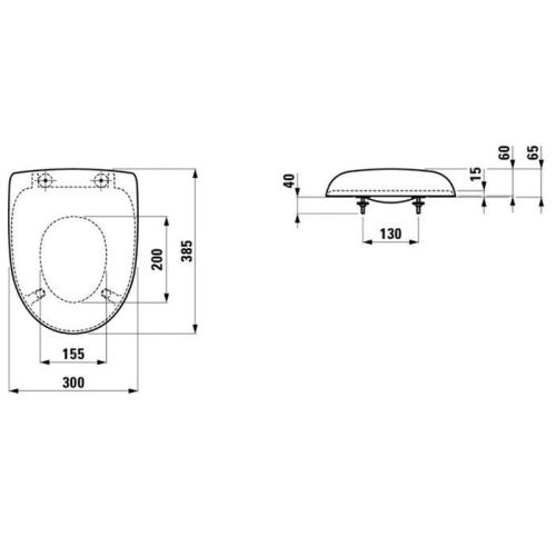 Крышка сиденье для унитаза Laufen Florakids 8.9103.1.072.000.1 - фото 2