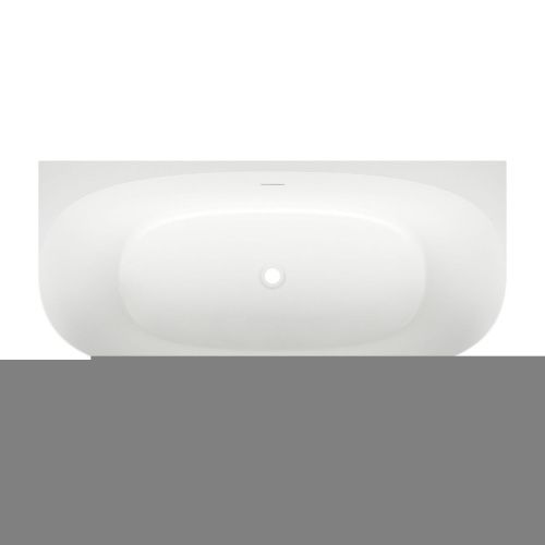 Ванна акриловая Wellsee Belle Spa 2.0 235801000 160х75 пристенная асимметричная с ножками - фото 4