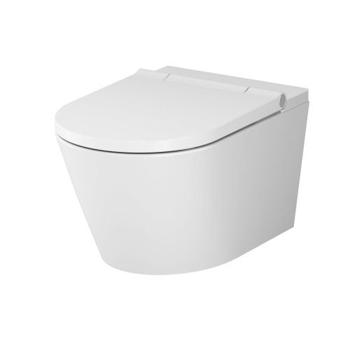 Унитаз подвесной Am.Pm Inspire CCC501700SC белый с сиденьем микролифт безободковый каскадный смыв - фото 2