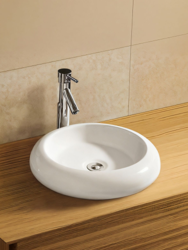 Раковина из сантехнического фаянса WeltWasser WW SK 10000003868 50х50 подвесная цвет белый без отверстий под смеситель - фото 2