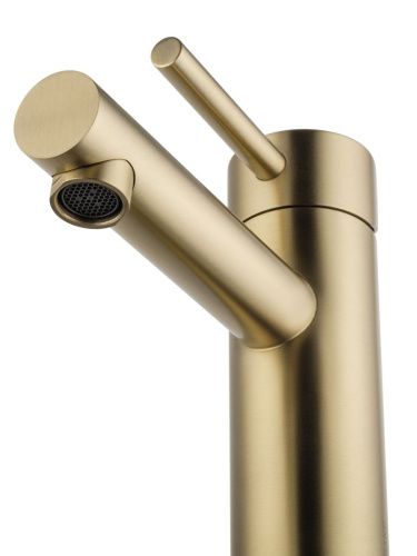 Смеситель Wonzon & Woghand WW-H9089-BG на раковину золото - фото 3