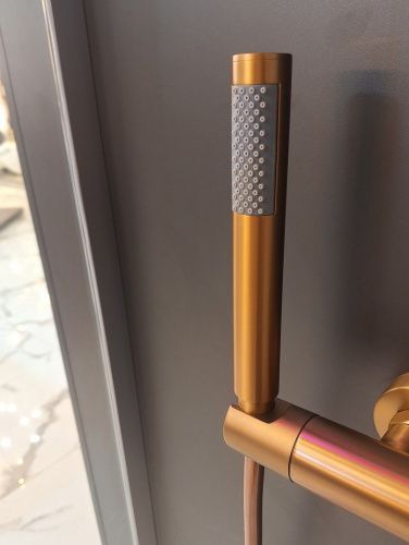 Смеситель для душа AltroBagno Unione AltroBagnoUnione030605BC настенный медь - фото 5