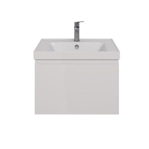 Тумба под раковину LeMark Veon Mini LM02VM60T 60х40 подвесная цвет белый - фото 5