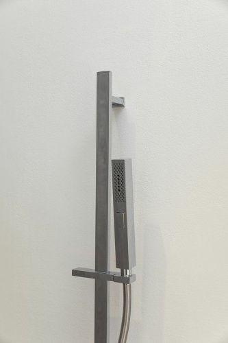 Душевой гарнитур Allen Brau Infinity 5.21013-00 настенный хром - фото 3