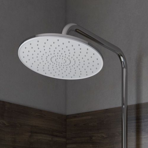 Душевая стойка Iddis Shelfy SHESB3Bi06 настенная цвет хром - фото 5