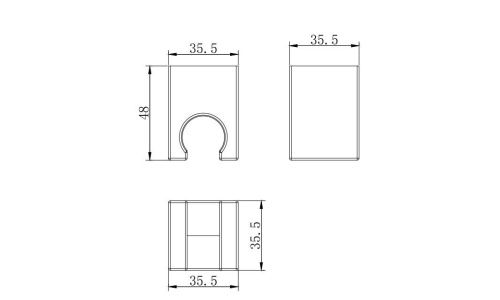 Держатель для душа Aquatek AQ2400MB черный - фото 2