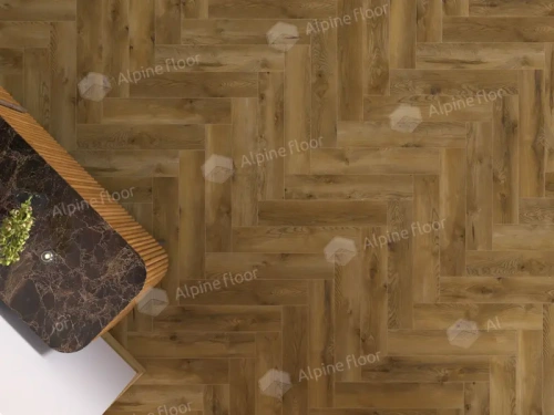 Ламинат Alpine Floor Ville 63267 Дуб Беникарло толщина 0.8 см 33 класс 643х131 - фото 4