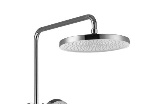 Душевая стойка Aquatek ВЕГА AQ2043CR настенная цвет хром с термостатом - фото 3