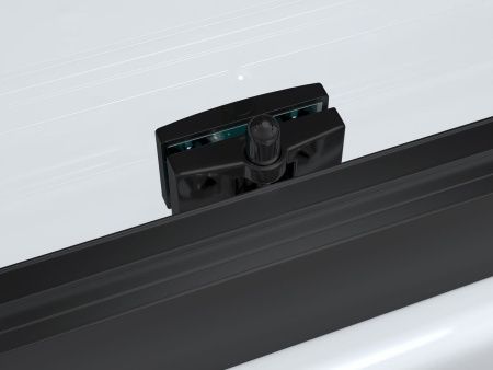 Душевая дверь Abber Schwarzer Diamant AG30170BH 170х195 стекло прозрачное профиль черный