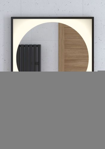 Зеркало с подсветкой Defesto ECLIPSE DF 2233 80х80 подвесное - фото 3