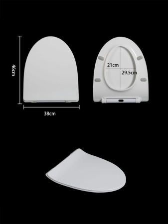 Крышка сиденье для унитаза WeltWasser WW 004 GL-WT (10000003806)