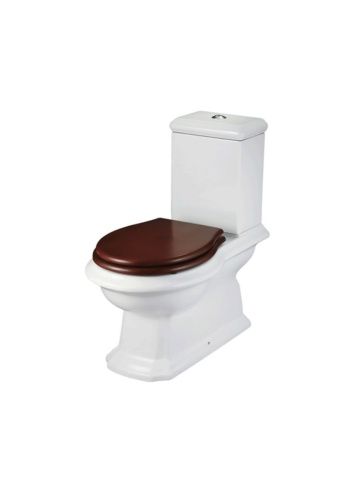 Унитаз напольный с бачком Creo Сeramique DIJON COMBO-DI1001N белый с сиденьем с микролифт каскадный смыв - фото 4