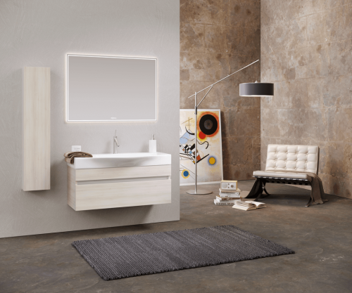 Зеркало с подсветкой Aqwella Y UM0208 80х70 подвесное - фото 4