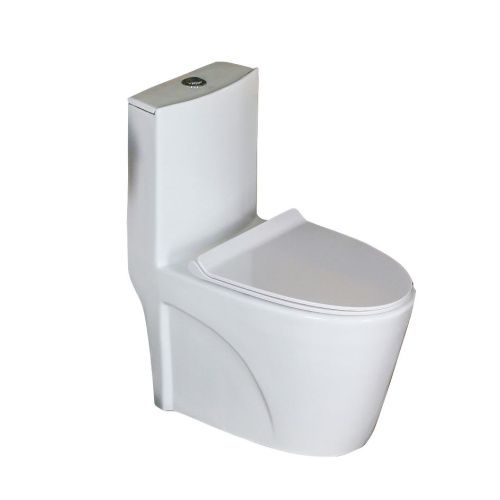 Унитаз напольный с бачком Melana 2010-805 белый с сиденьем микролифт безободковый душевой смыв - фото 4