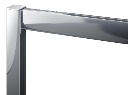 Душевая дверь Good Door SPIRIT СП00017 100х190 стекло прозрачное профиль хром