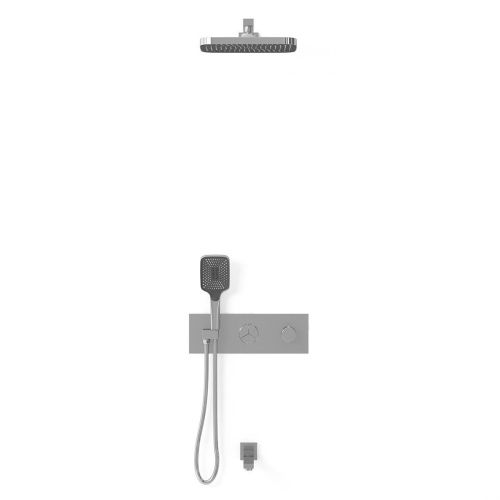 Душевая система Vincea VSFW-432T1CH встраиваемая в стену цвет хром с термостатом - фото 2