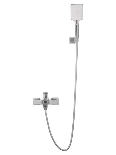 Смеситель для ванны и душа Wonzon & Woghand FLEX WW-88037072-BN настенный никель - фото 3