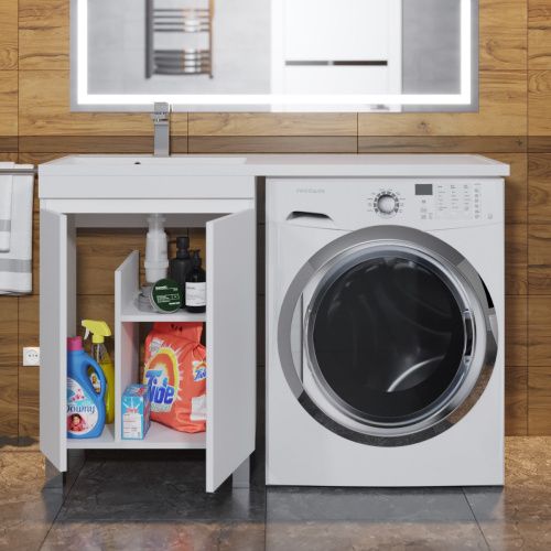 Тумба с раковиной Uperwood Magenta 51930205156 120х50 цвет белый - фото 4