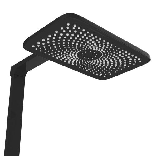 Душевая стойка Vincea Inspire VSFS-3I13TMB настенная цвет черный с термостатом - фото 5