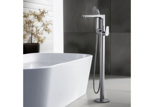 Смеситель Aquatek БЕТТА AQ1145CR напольный хром - фото 5