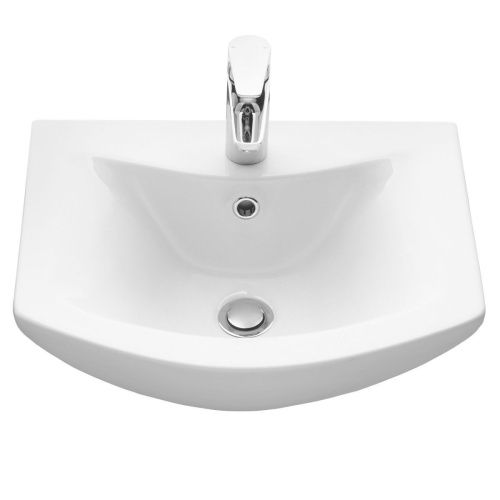 Раковина из сантехнического фарфора Santek Балтика WH501701 50х40 накладная цвет белый - фото 2