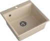 Кухонная мойка Granfest Level LV-510 кашемир 50х50 цвет бежевый поверхность матовая