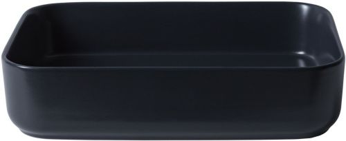 Раковина керамическая Allen Brau Fantasy 4.11021.31 50х40 накладная цвет черный без отверстий под смеситель - фото 2